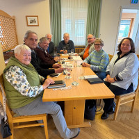Der Vorstand der SPD-Arbeitsgemeinschaft 60plus Oberpfalz bei seiner Sitzung in Wernberg.